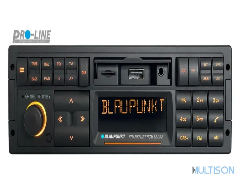 Blaupunkt Frankfurt RCM 82 DAB – Autoradio Vintage Bluetooth, DAB+