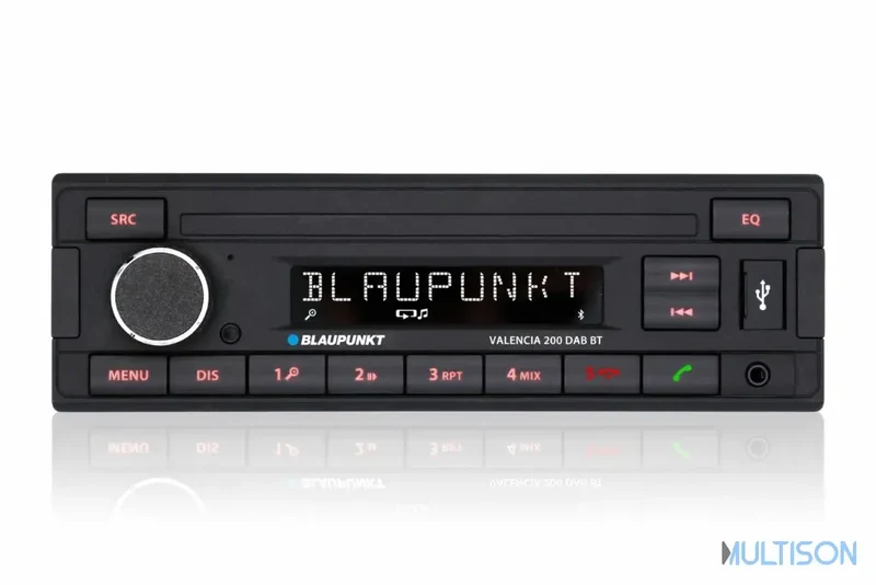 Blaupunkt VALENCIA 200 DAB BT – Autoradio Bluetooth avec Tuner DAB+
