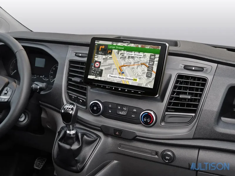 Alpine INE-F904TRA – Écran de navigation 9 pouces pour Ford Transit Custom