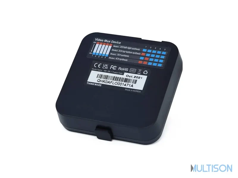 Alpine RVX-100 - Hub d'extension de caméra 4 canaux pour DVR-F790