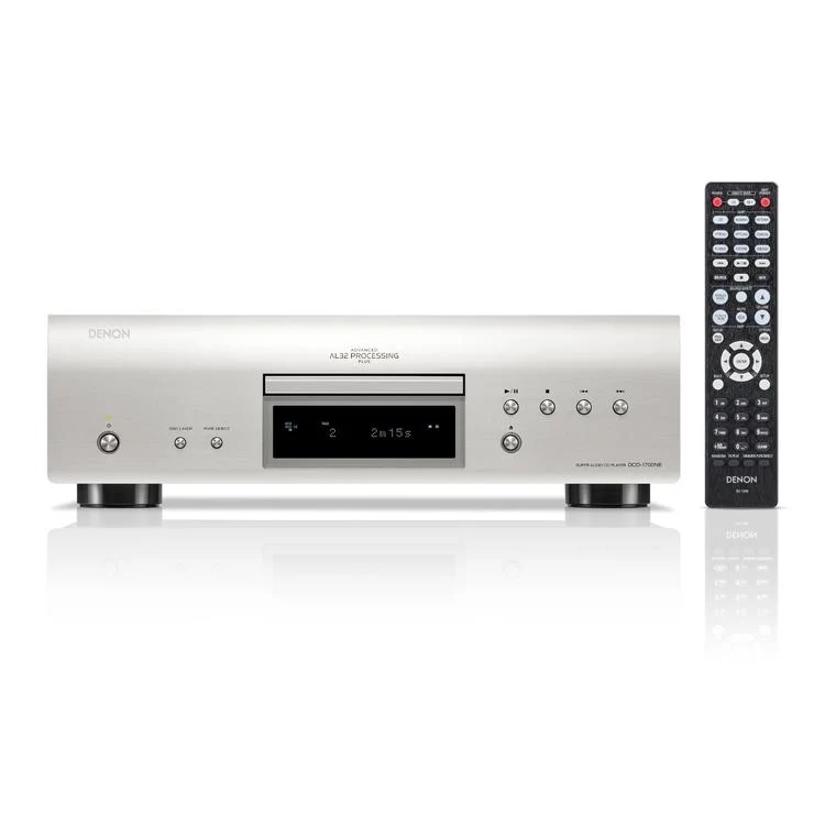 Denon DCD-1700NE | Lecteur CD/SACD - Avec Advanced AL32 Processing Plus - Mécanisme SVH - Argent