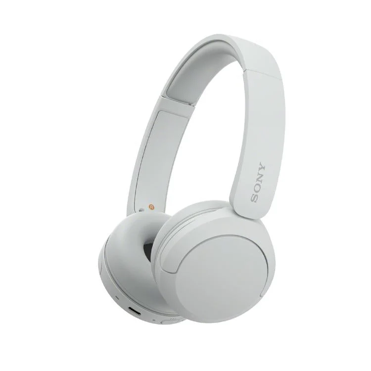 Sony WH-CH520 | Écouteurs supra-auriculaires - Sans fil - Bluetooth - Jusqu'à 50 heures d'autonomie - Blanc