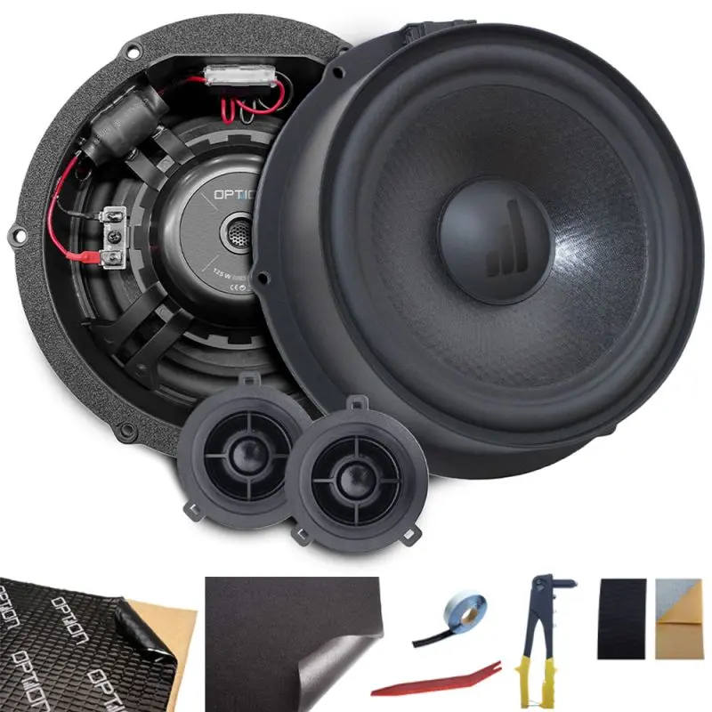 OPTION SET-213 – Kit Haut-Parleurs Avant + Insonorisation pour Skoda Kodiaq II