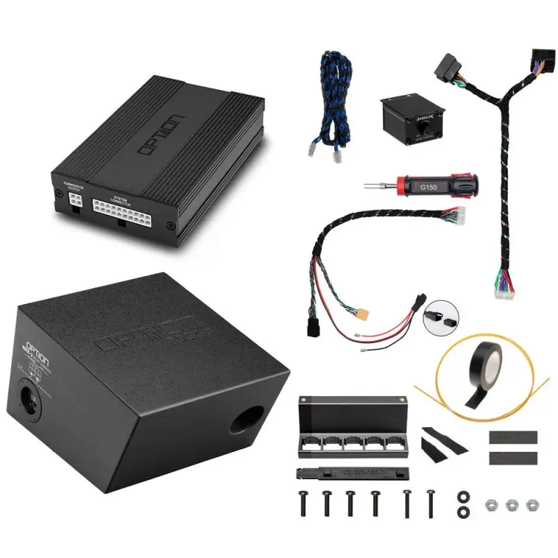 OPTION SET-179 – Système DSP + Subwoofer pour VW T6 | V1 | Plug & Play