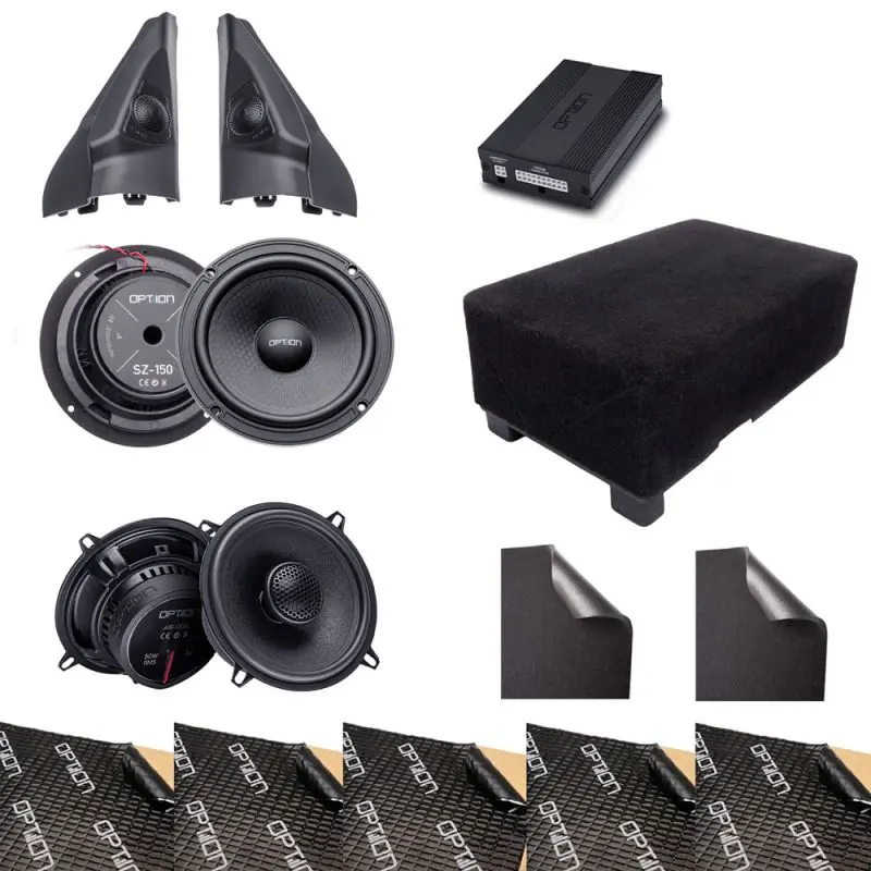 OPTION SET-161 – Système audio complet pour Suzuki Jimny GJ/HJ (à partir de 2018)