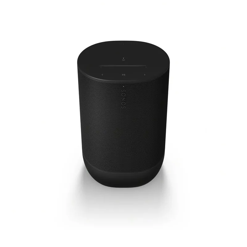 Sonos Move 2 | Enceinte sans fil - Stéréo - Commande vocale - Jusqu'à 24 heures d'autonomie - Noir