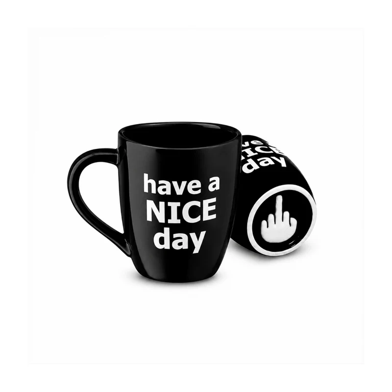 Miomu Taza de Cerámica, Humor de Lunes