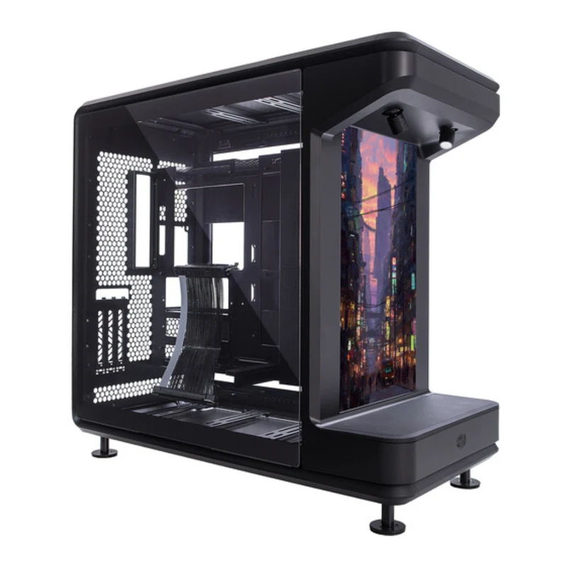 Cooler Master Case para PC MasterFrame 360 Stage LCD, MF360-KHNN-S02