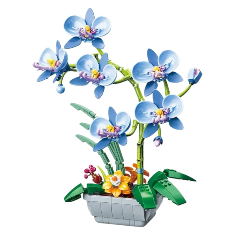 Miomu Bloques Armables, Orquídea Cristal