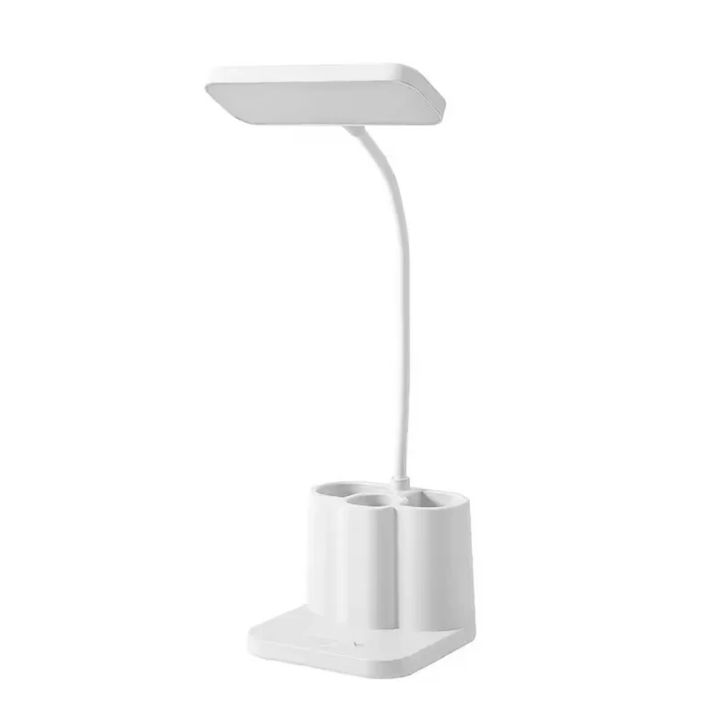 Miomu Lámpara LED de Escritorio con Luz Ajustable y Soporte para Celular