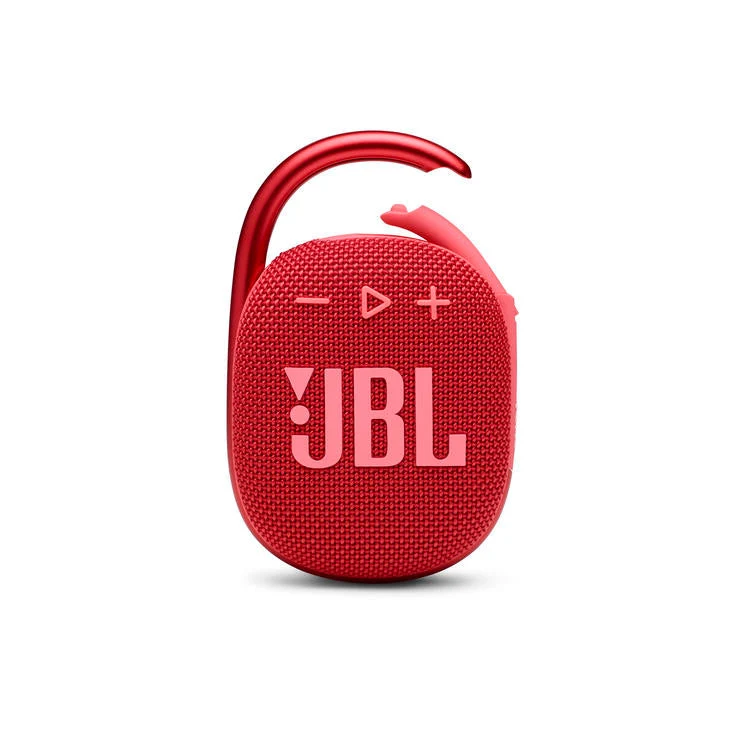 JBL Clip 4 | Haut-parleur Ultra-portable - Bluetooth - Imperméable - Autonomie 10 Heures - Rouge