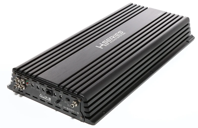 AUDIO SYSTEM H-5000.1 D – Amplificateur mono Class D 5000W RMS Helon-Series