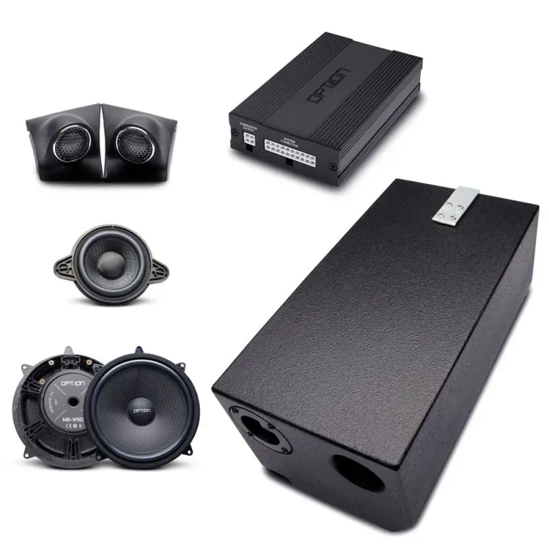 OPTION SOUNDPAKET-MB-W907-O-DSP – Système audio DSP Plug & Play pour Mercedes Sprinter W907 / W910 (VS30)