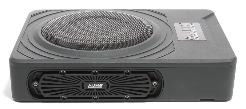 Audio System US08 Passive EVO – Subwoofer underseat passif 8 pouces en boîtier aluminium