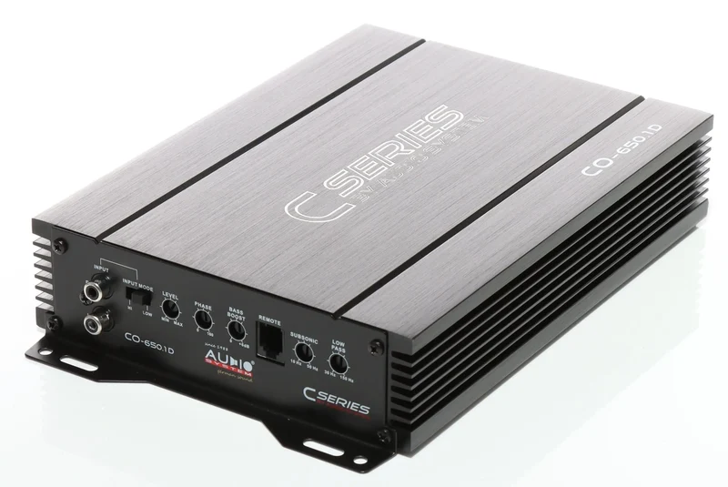 AUDIO SYSTEM CO-650.1 D – Amplificateur Mono Digital – 650 W RMS – 2 Ohms