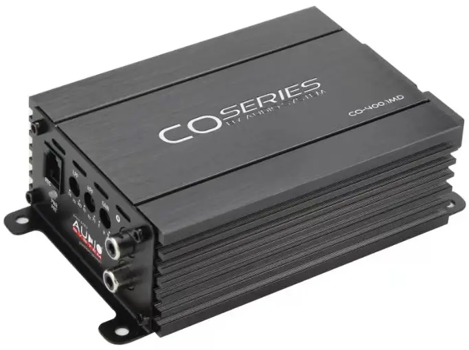 AUDIO SYSTEM CO-400.1 MD – Amplificateur Mono Digital – 400 W RMS – 1 Ohm
