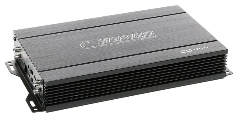 AUDIO SYSTEM CO-70.4 – Amplificateur 4 Canaux A/B – 120 W RMS – 2 Ohms