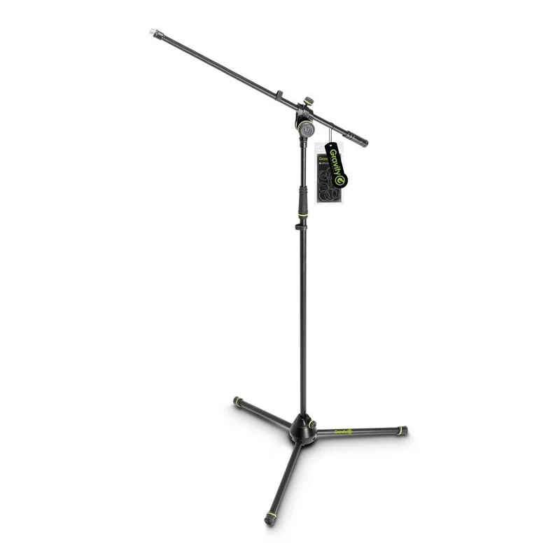 Gravity MS4321B Folding 169cm Stand with 2 Point Adjustment Boom