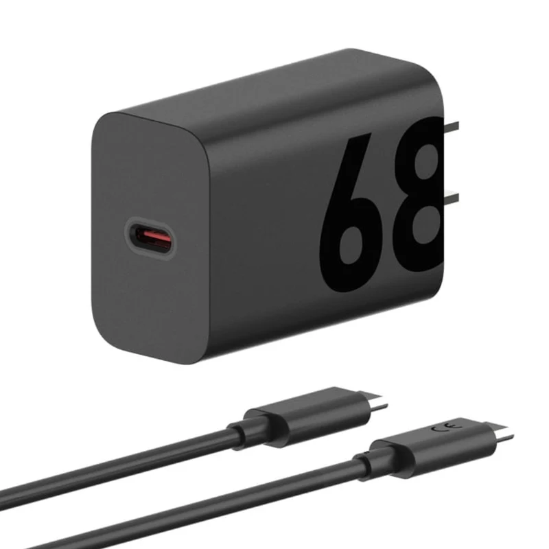 Motorola Cargador de Pared USB-C 68W con Cable