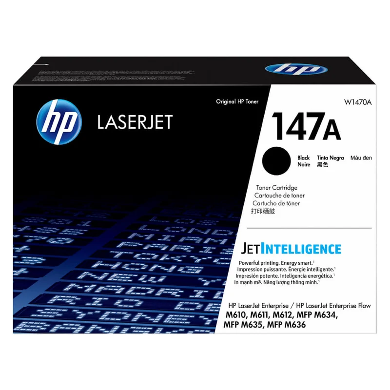 HP Cartucho de Tinta Original Negro 147A, W1470A