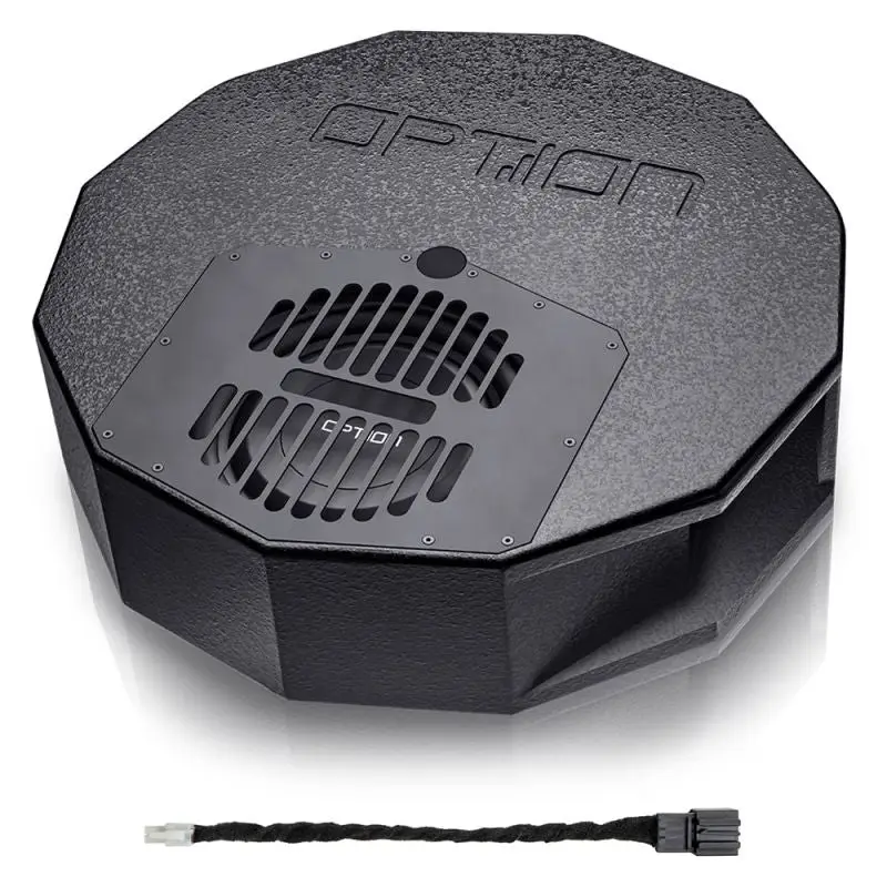 OPTION SUB-141 – Subwoofer Plug & Play Skoda Octavia IV (NX) avec Canton | Passif – Roue de secours | Drive 10 BR-P
