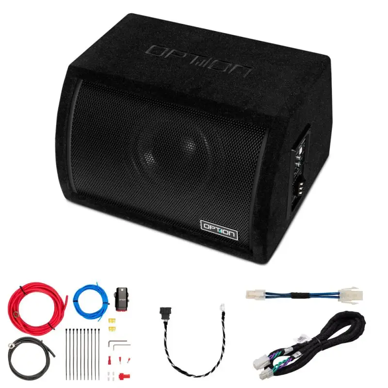 OPTION SUB-138 – Subwoofer Plug & Play VW Polo VI (AW) Beats | PULSE-8BRA 350W RMS