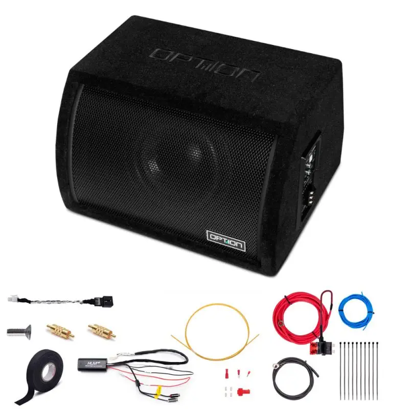 OPTION SUB-123 – Subwoofer PULSE-8BRA pour Skoda Octavia IV avec Canton Soundsystem – Basses puissantes, installation Plug & Play
