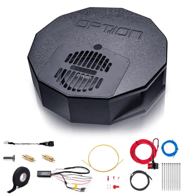 OPTION SUB-119 – Kit subwoofer Plug & Play pour Skoda Kodiaq I avec Canton – Bass puissant en roue de secours