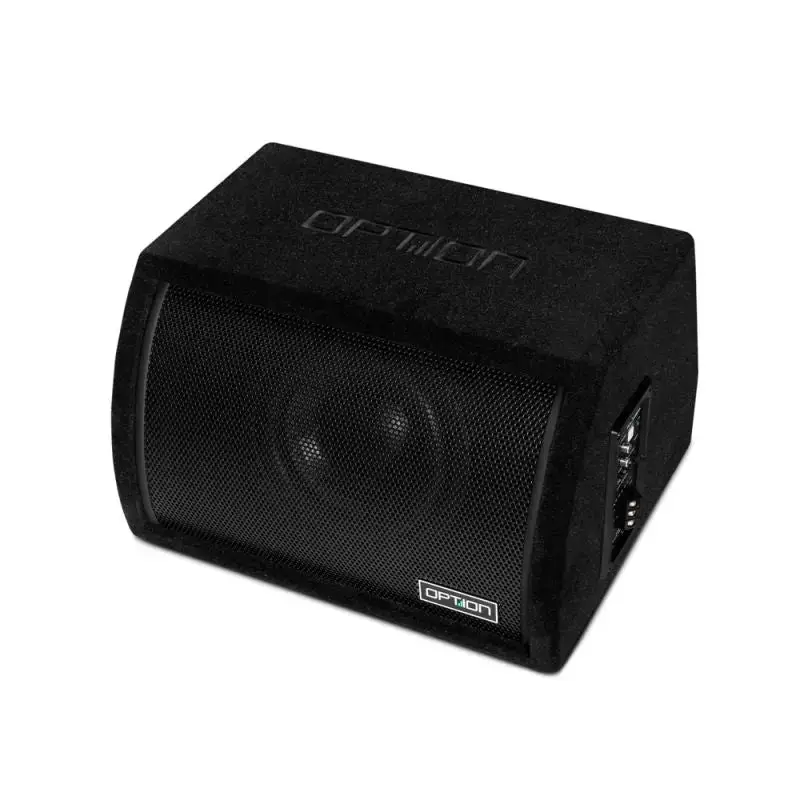 OPTION PULSE-6BRA – Subwoofer actif Bass-Reflex compact 220W RMS avec télécommande de niveau