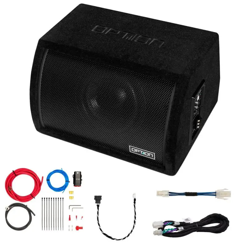 OPTION SUB-116 – Subwoofer Bass-Reflex Plug & Play pour VW Polo VI avec système Beats