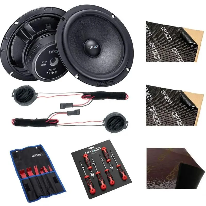 OPTION SET-121 – Kit Haut-Parleurs Avant/Arrière Peugeot Traveller 2016+