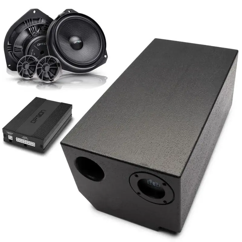 OPTION SET-119 – Fiat Ducato 9 V2 | DSP6 + Haut-parleurs + Subwoofer Rock-1 | Plug & Play