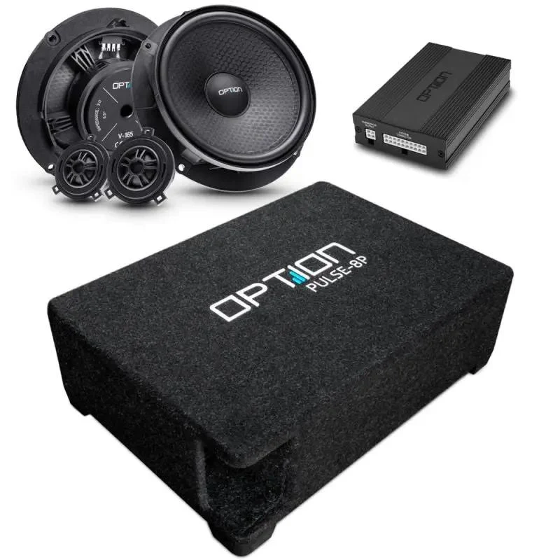 OPTION SET-115 – Seat Ateca (Facelift) | Kit Audio DSP avec Subwoofer et Haut-parleurs