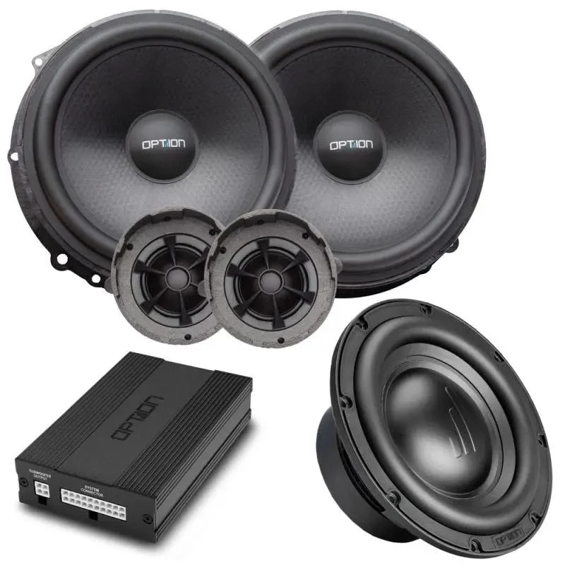 OPTION SET-109 – Kit Audio Seat Leon 5F Beats avec DSP, Subwoofer et Haut-Parleurs Avant | V3