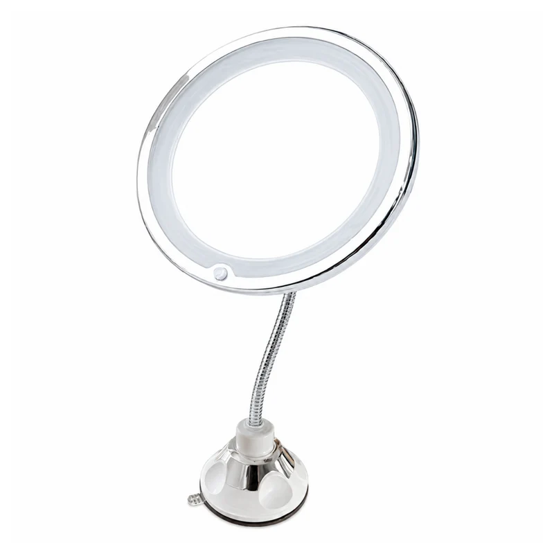 Miomu Espejo Aumentador con Luz LED y Brazo Flexible