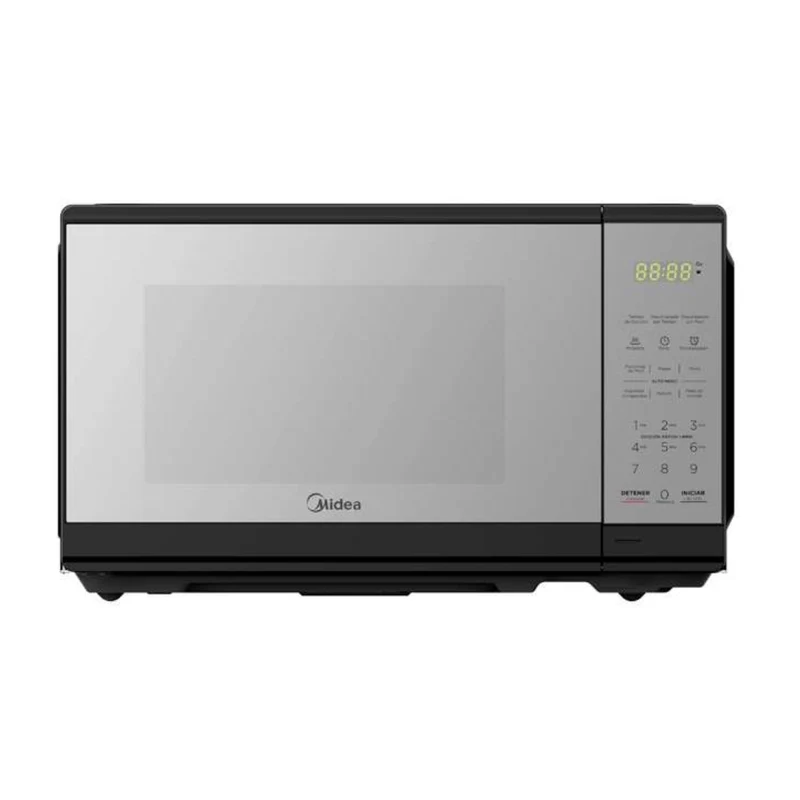 Midea Horno Microondas Puerta Espejo 0.7 Pies Cúbicos (MMDF07S2MB)