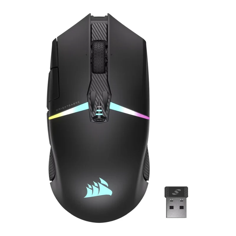 Corsair Mouse Inalámbrico Gaming Nightsabre Wireless RGB