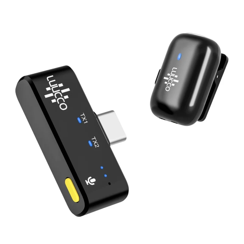 Luucco Micrófono Inalámbrico USB-C, Minipods-K1