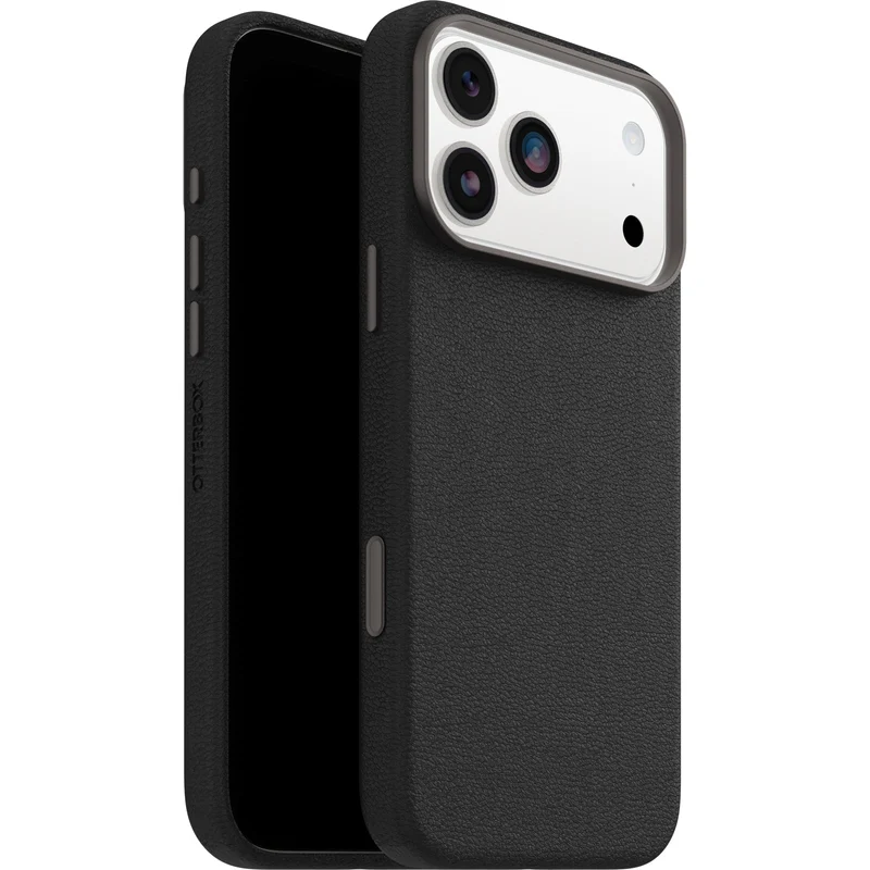 Otterbox Symmetry Cactus Leather Case for iPhone 17 Pro Max - Noir Ash