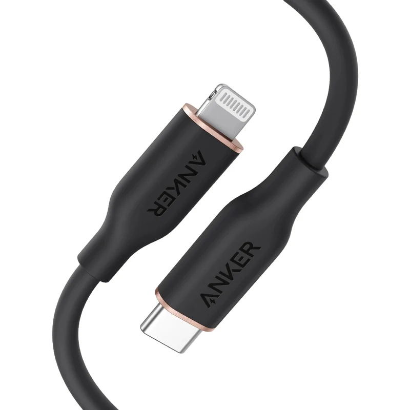 Anker Cable de Carga PowerLine III Flow USB-C a Lightning, 3 Pies