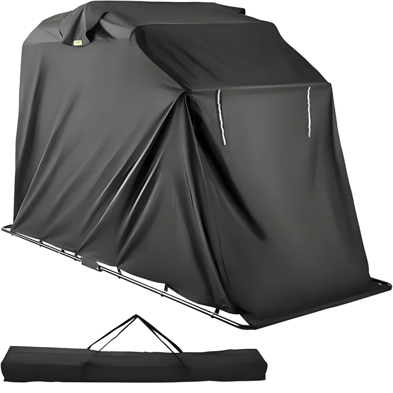 Miomu Cobertizo Plegable Multiuso para Vehículos y Almacenamiento Exterior