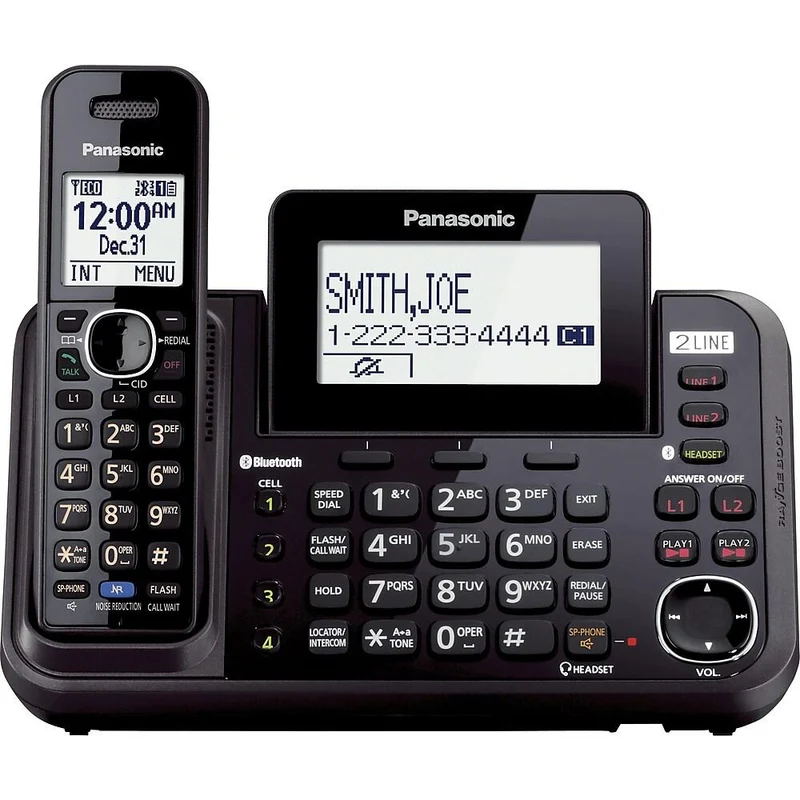 Panasonic KX-TG9541B | Téléphone sans fil - 1 combiné - Répondeur - Noir