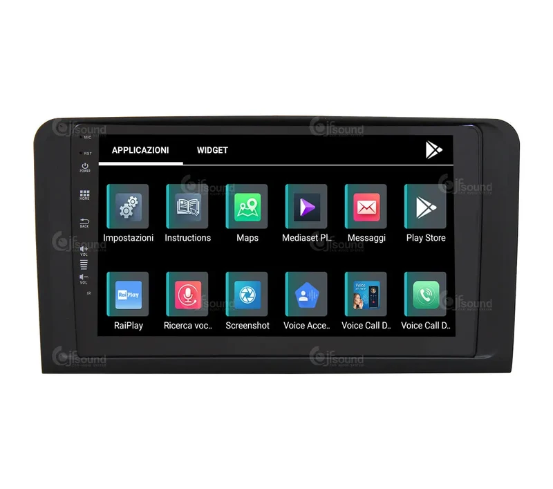 JF Sound JF-039MB-X9C-PRO – Système multimédia Android 9” Wireless pour Mercedes ML (2006-2010)