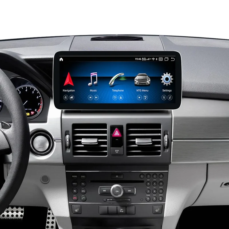 JF Sound JF-032GLO-NTG4.0 – Système multimédia Android 12” 4G pour Mercedes Benz GLK