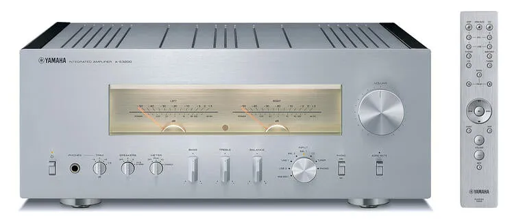 Yamaha AS3200 | Amplificateur intégré - Hi-Fi - Stéréo - 2 canaux - Silver