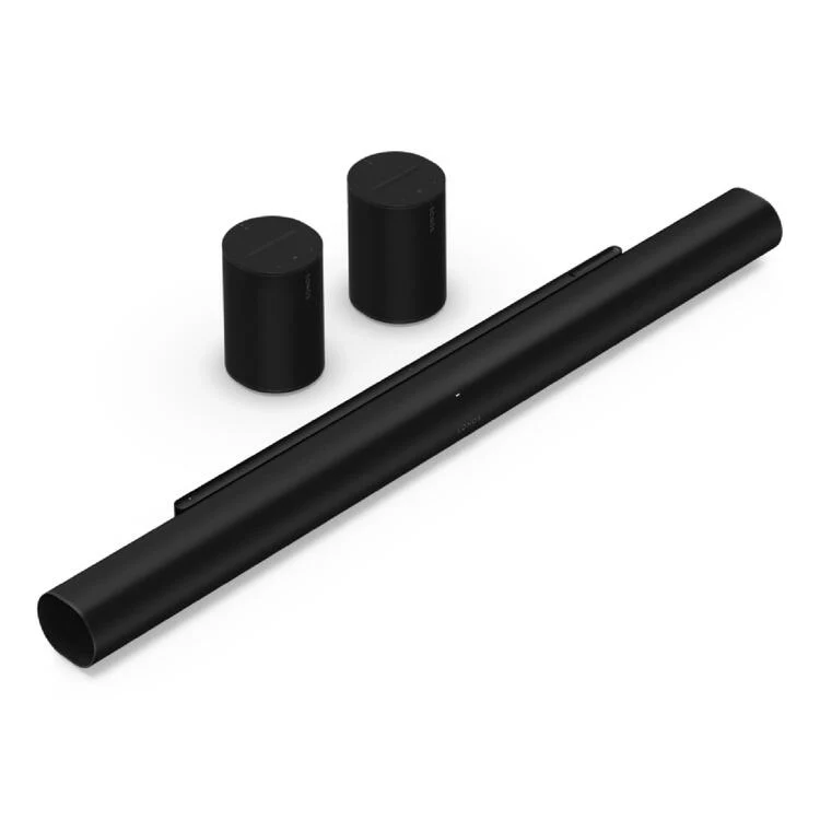 Sonos | Surround Set with Arc Ultra - 9.1.4 Channels + 2 Era 100 - Noir