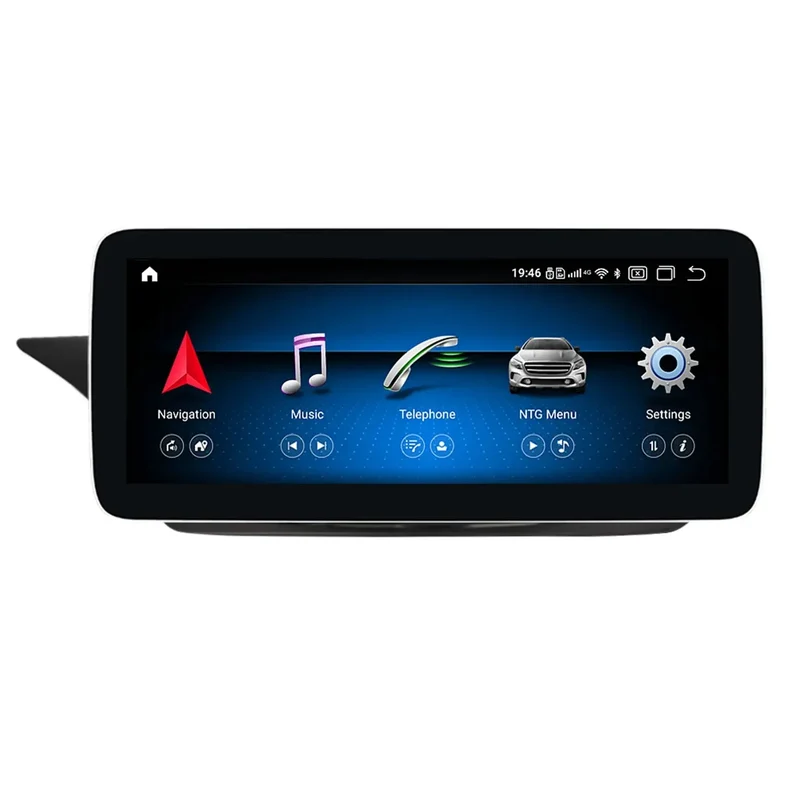 JF SOUND JF-032E4O-NTG4.0 – Écran multimédia Android 12” 4G GPS pour Mercedes Classe E (2010–2012)