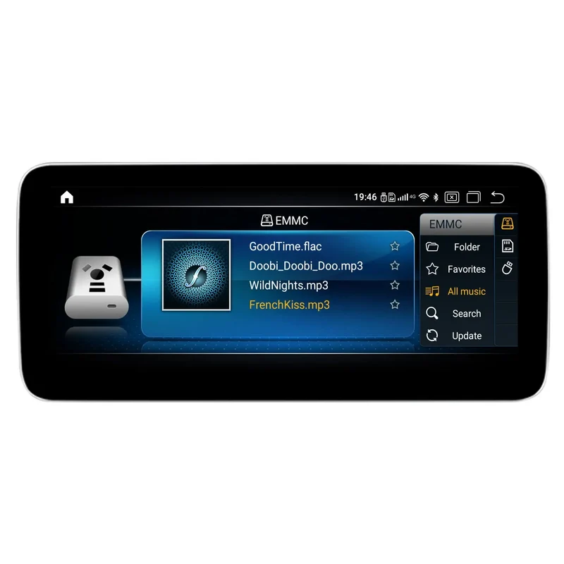 JF SOUND JF-032MAO-NTG5.0 – Écran multimédia Android 12” GPS 4G pour Mercedes Classe A / CLA / GLA (2016-2018)
