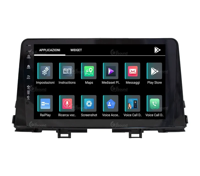 JF SOUND JF-139KP-X9C-1-PRO – Autoradio Android GPS 4G pour Kia Picacnto 2017