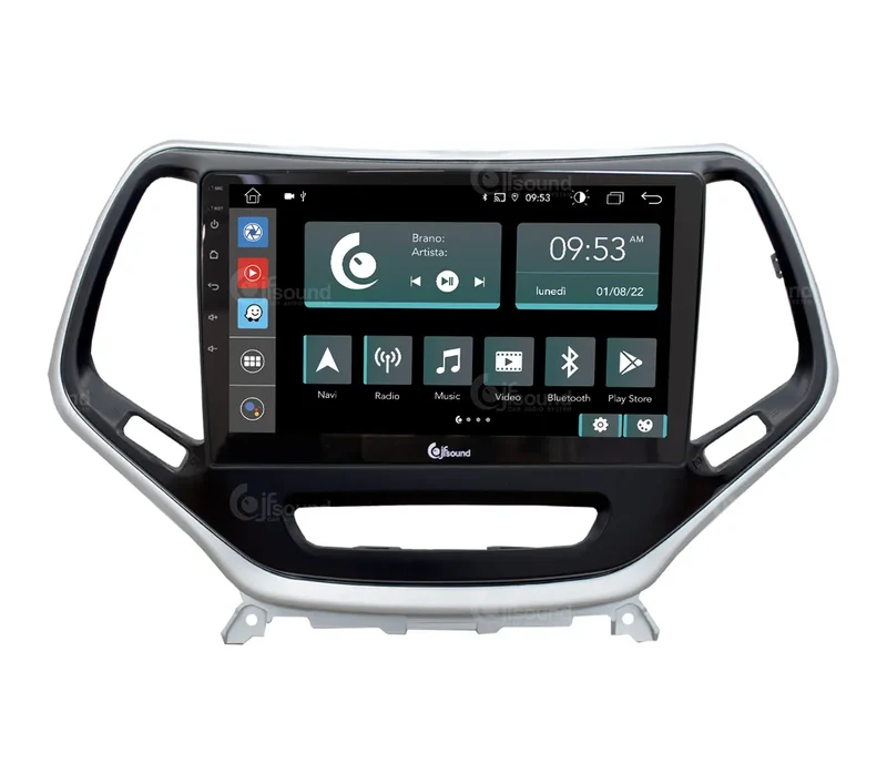 JF SOUND JF-031JG-X9C-PRO – Autoradio Android GPS 4G pour Jeep Cherokee 2014-2018